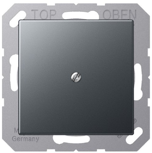 Вывод кабеля без рамки Jung EcoProfi антрацит картинка